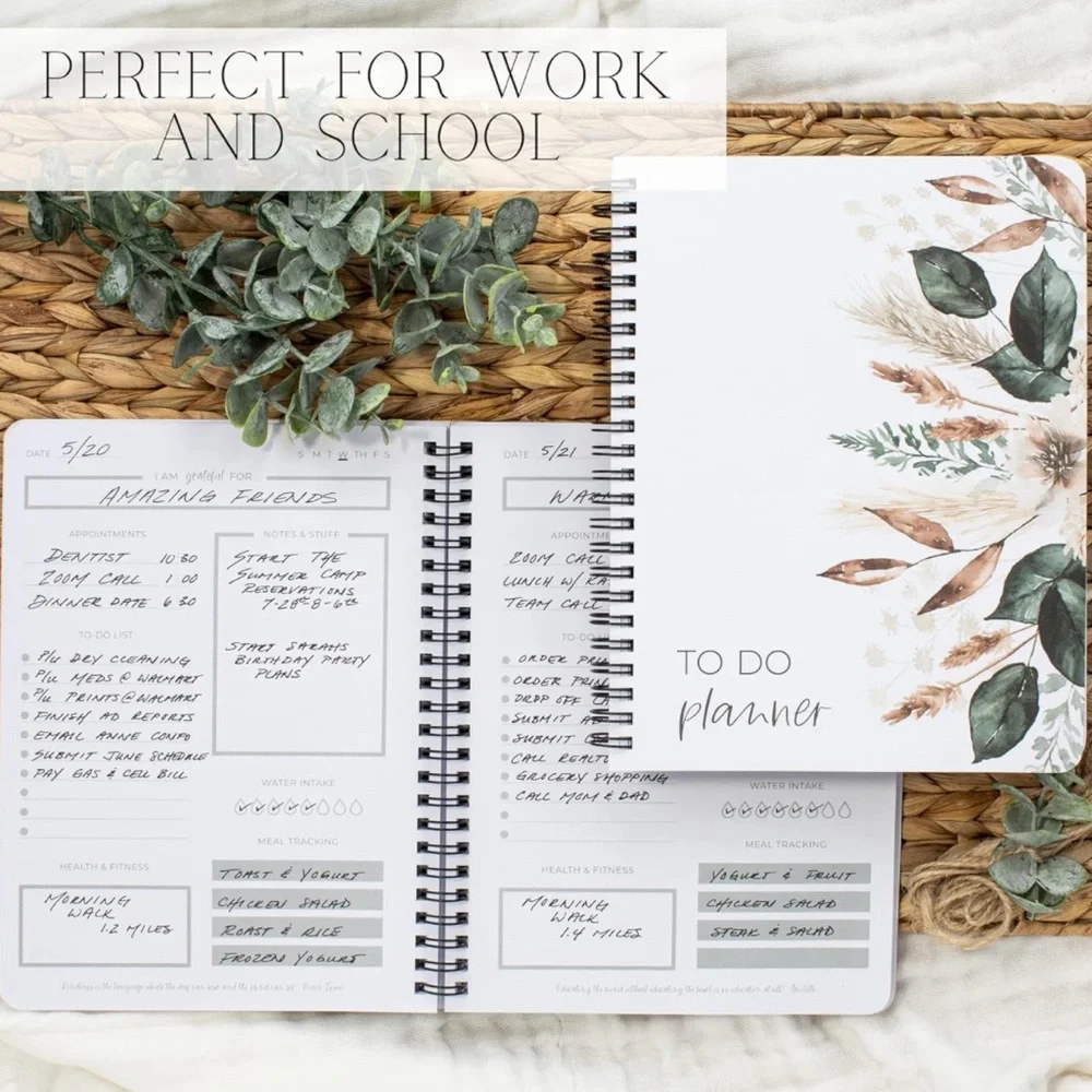 Simplified To Do List Planner Notebook NWT